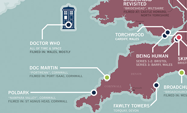 British TV map 3