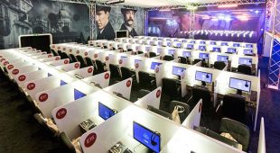 Booths where BBC Showcase attendees screen BBC program offerings (Credit: BBC Showcase)