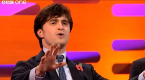 Daniel Radcliffe sings the Periodic Table to promote Harry Potter