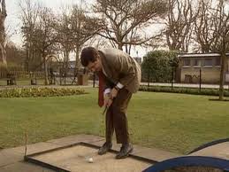 Mr. Bean to tee it up at the British Open? – Uh, no