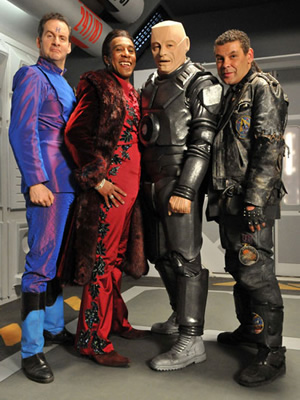 Red Dwarf S10 production bits and bobs