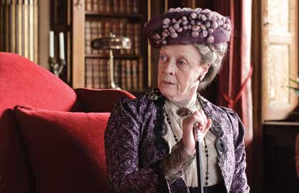 Dowager Countess overheard at 2012 Emmys – "What is an EMMY?"