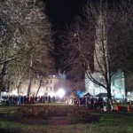 A brief glimpse behind-the-scenes on the set of Sherlock 3 in Bristol