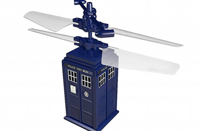 Be the envy of your neighborhood with a TARDIS fridge and/or helicopter!