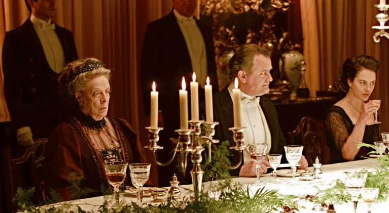 Could an etiquette war be brewing between Highclere Castle and Downton Abbey?