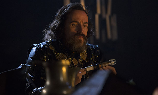 Behind the scenes with Ben Miller on the set of Doctor Who "Robot of Sherwood"