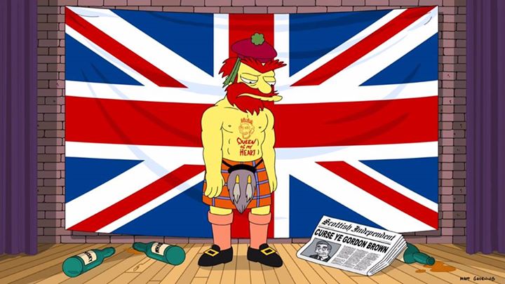 Groundskeeper Willie speaks out on Scottish independence vote