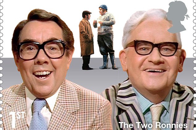 Royal Mail to commemorate The Two Ronnies with new post stamp
