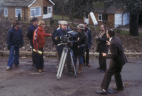 Filming Fawlty Towers on the streets of London
