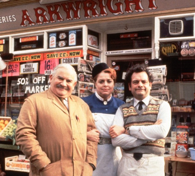 Ronnie Barker and David Jason star in Open All Hours