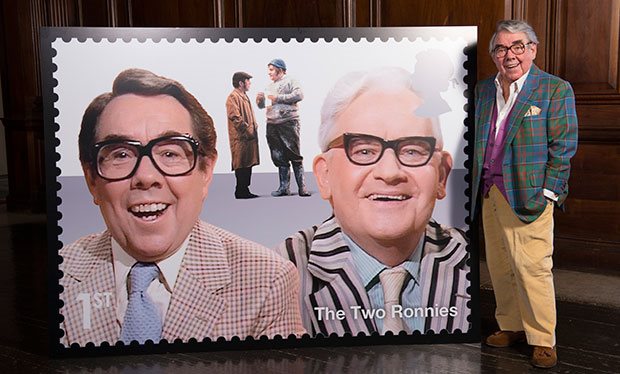 Ronnie Corbett celebrates The Two Ronnies being among comedy greats celebrated in new Royal Mail stamp collection