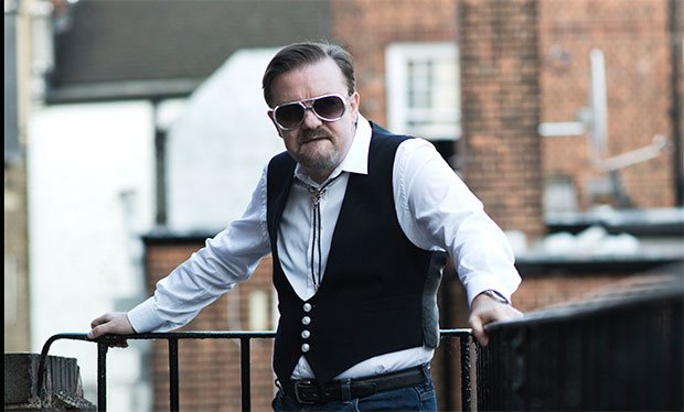 First glimpse of David Brent and his new ‘Life on the Road’