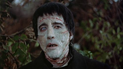 Christopher Lee in Curse of Frankenstein
