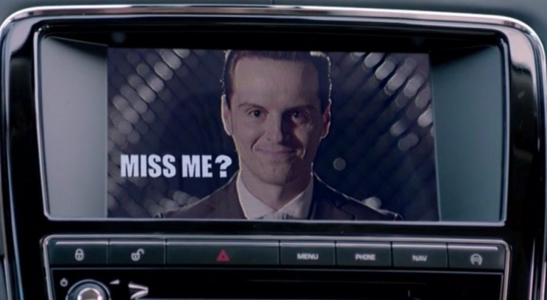 Just in case you ‘miss’ Moriarty, the ‘Sherlock’ star welcomes Comic-Con International 2015 attendees