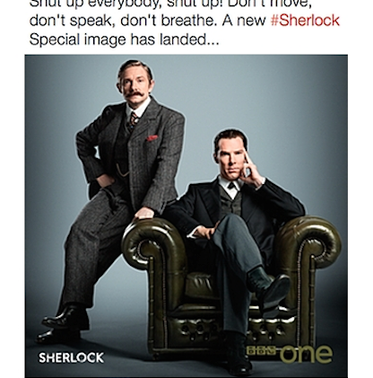 A new ‘Sherlock’ image and teaser released. Ready…Set…Comment!