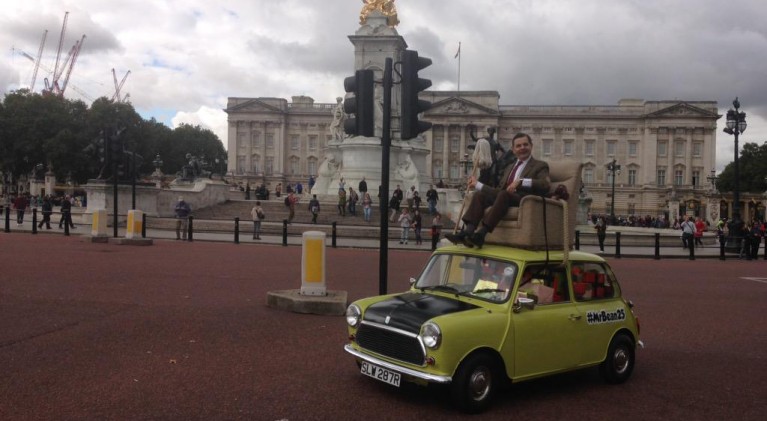 Mr. Bean celebrates 25th birthday with a ‘mini’ tour of London