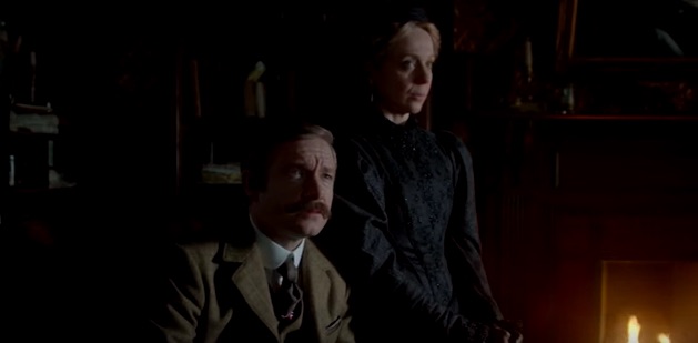 Watson and Mary in Sherlock The Abominable Bride