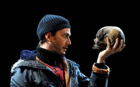 Ok, David Tennant, what did you do with Shakespeare’s head?