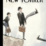The New Yorker talks Brexit this week with Barry Blitt’s “Silly Walk Off a Cliff”