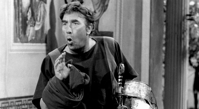 Celebrating Up Pompeii’s Frankie Howerd who would have turned 100 on Monday
