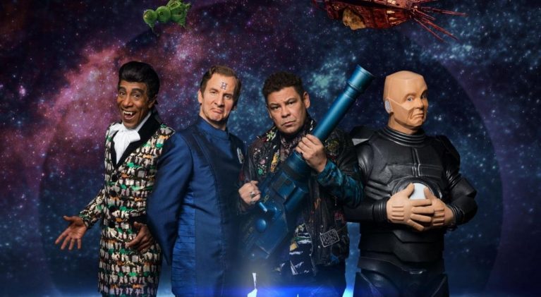 The boys from ‘Red Dwarf’ contemplate a live stage show as series XI  & XII head to America