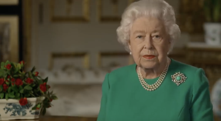 The Queen tells UK (and the world) ‘we will succeed’ in rare address