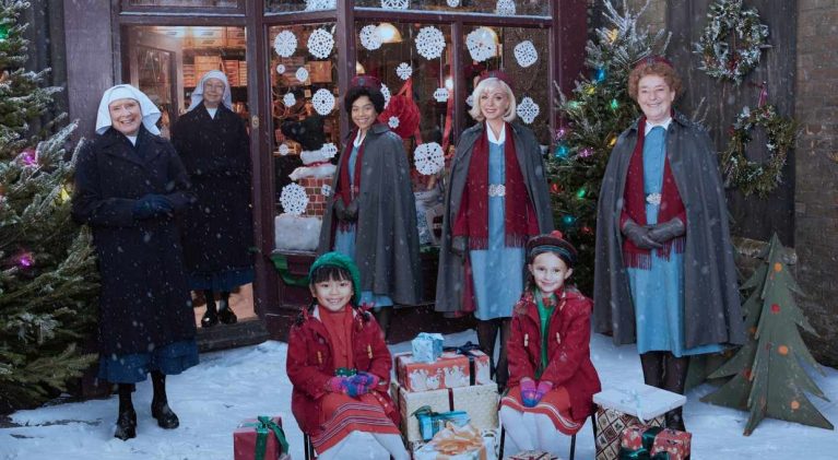 Speed dating, a former guest star and camera trickery take center stage for ‘Call the Midwife Christmas Special’ 2020