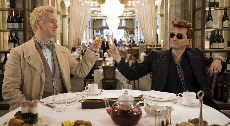 In a sign from above…and/or, below, Neil Gaiman’s ‘Good Omens’ to return for a 2nd series!