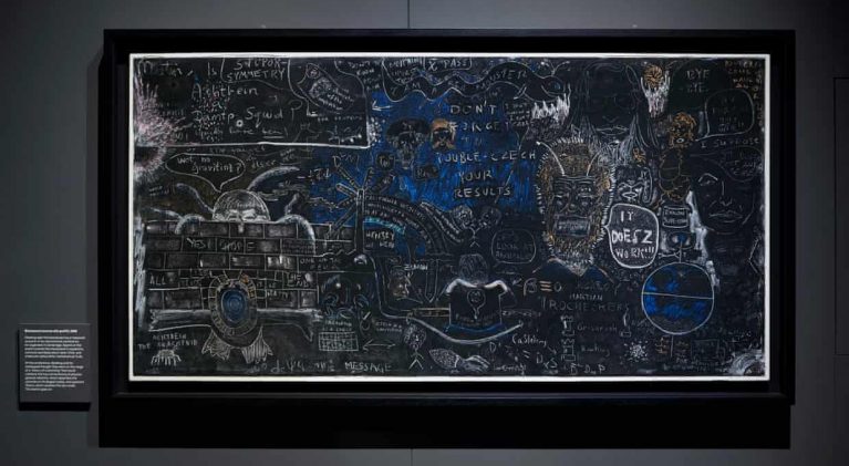 Unravel the mystery of Stephen Hawking’s blackboard at the Science Museum in London!