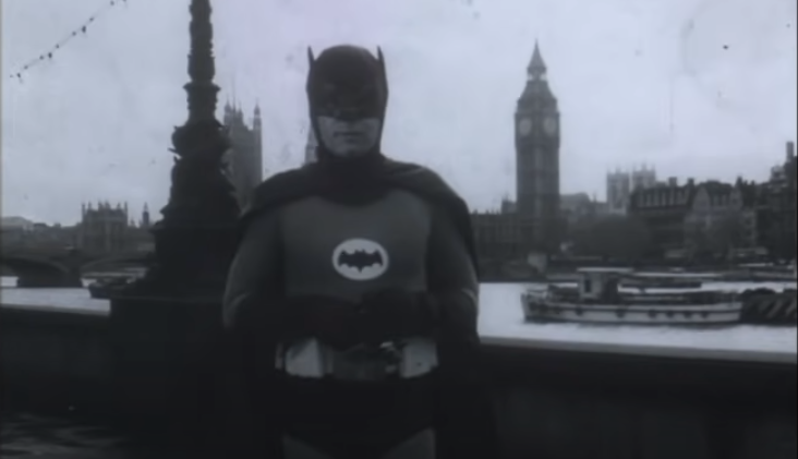 Batman teaches road safety to London school kids