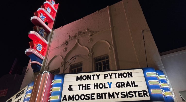 Seeking the Grail and celebrating 50 years of Monty Python on KERA at the Texas Theatre!